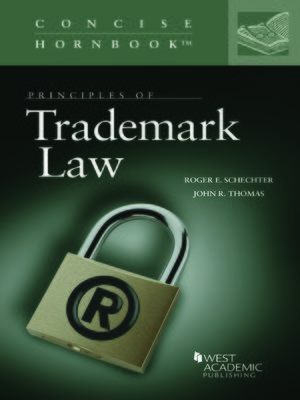 cover image of Principles of Trademark Law